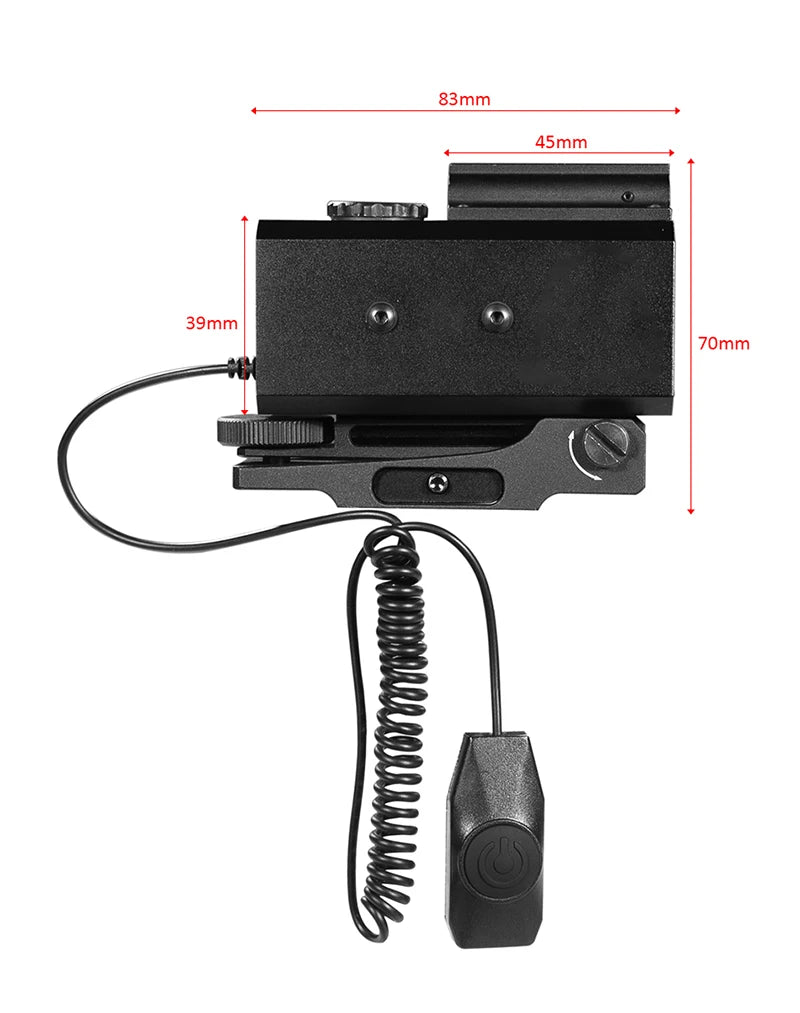 1200m Mini Laser Infrared Riflescope Rangefinder for Hunting Shooting Distance Angle Speed Measurer Tactical Rifle Scope Mounted