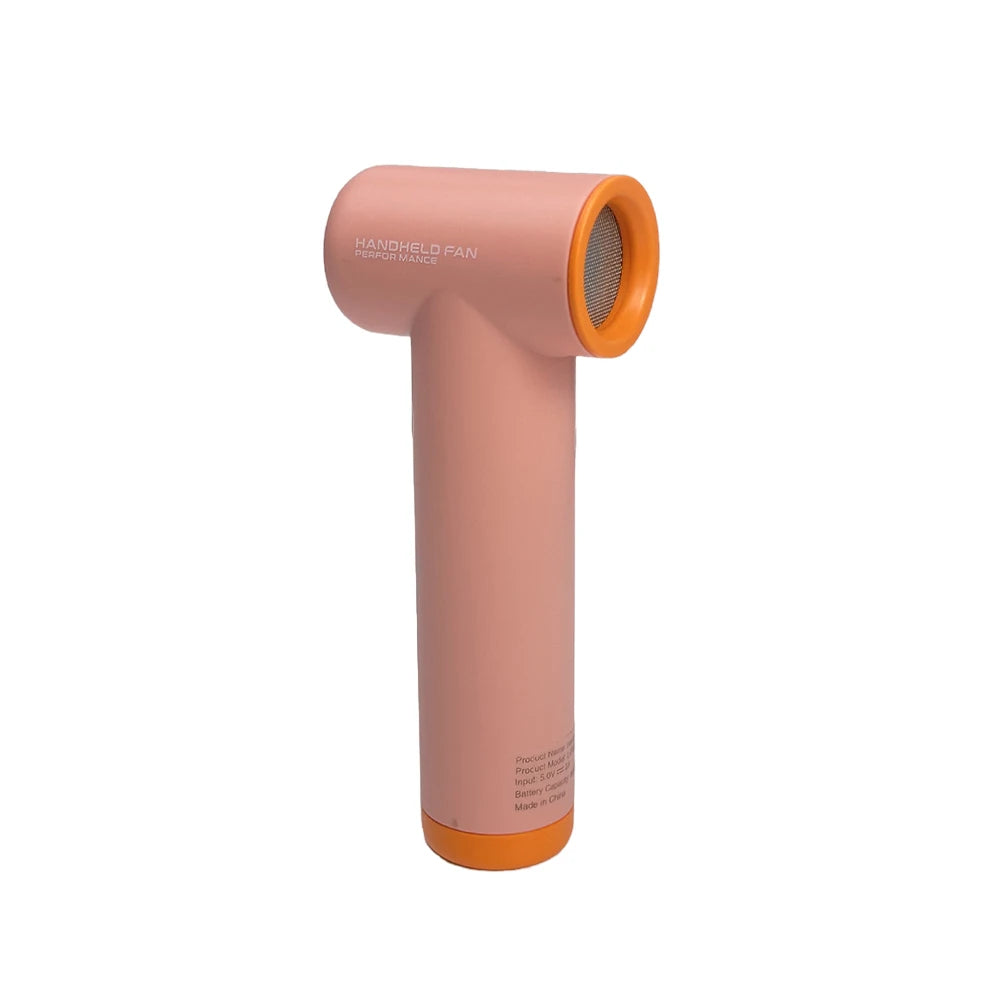 90000RPM Handheld Portable Turbo Fan, Super High-speed Fan with 4-speed, 4000mAh, USB-C Rechargeable Personal Battery Operated