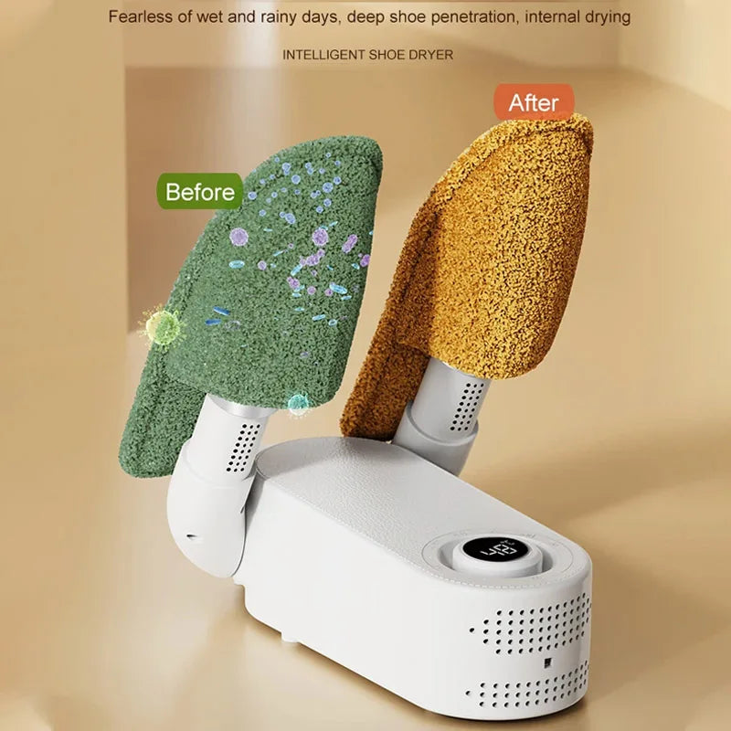 Foldable Shoe Dryer Household Constant Temperature Boot Dryer Fast Drying Shoe Heater Sterilization Deodorization Footwear Dryer