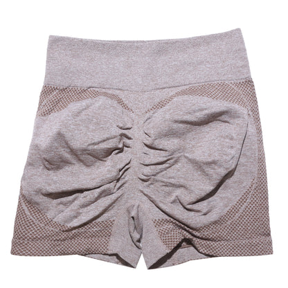 Women Summer Slim High Waist Yoga Elastic Fitness Yoga Leggings Sport Running Shorts