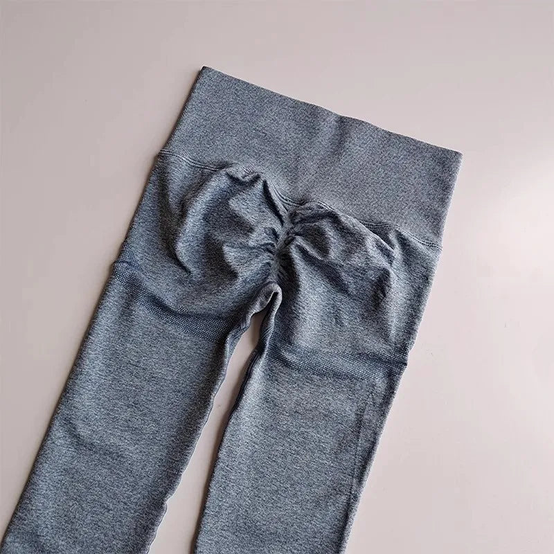 Women's High Waist Seamless Leggings Quick Dry Elastic Yoga Fitness Gym Jogging Pants Push up Leggings  Sportswear