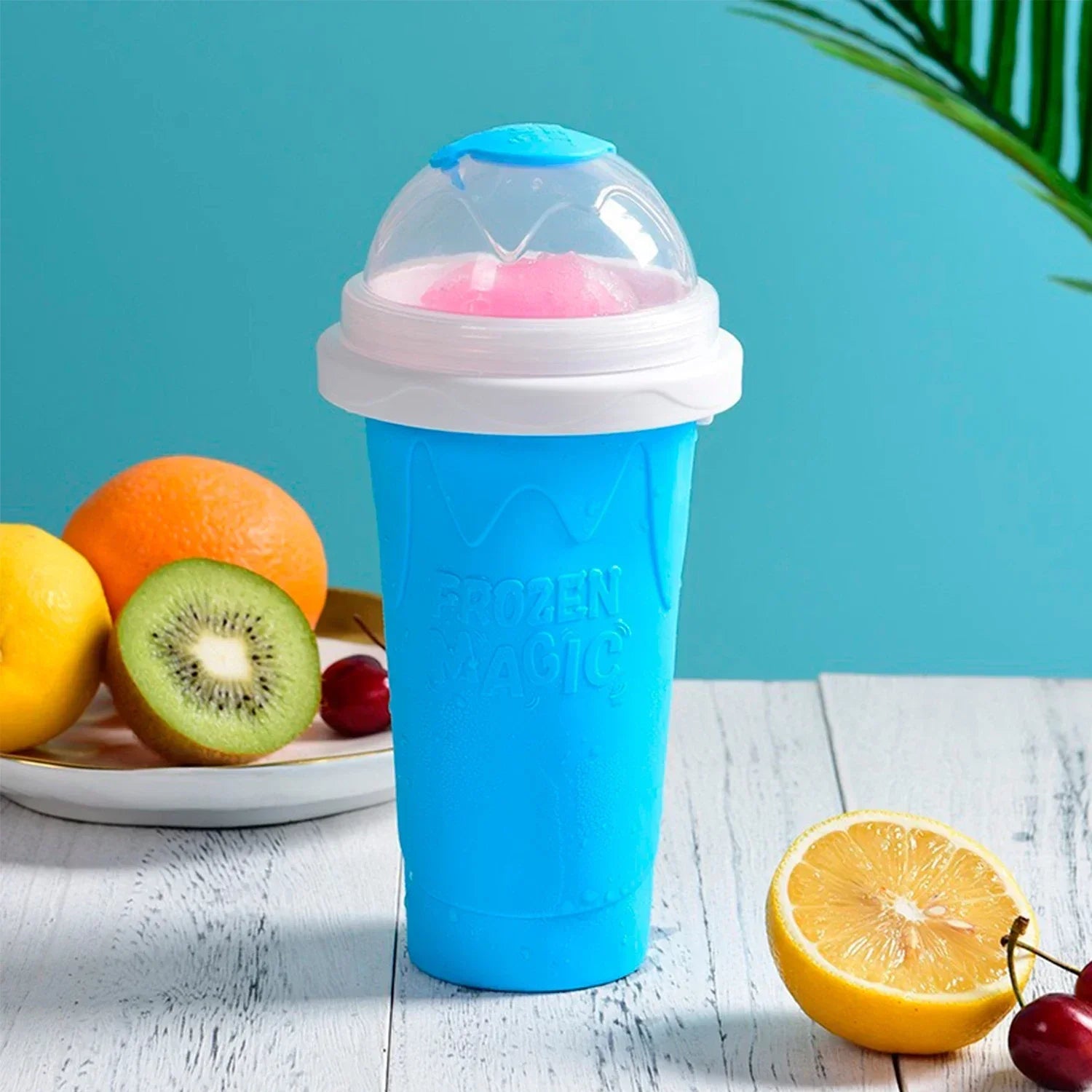 Pinch Cup - Pinch to Freeze Ice Cup, Internet Famous Cooling Cup, Summer Smoothie Cup, Home Shake Smoothie Cup