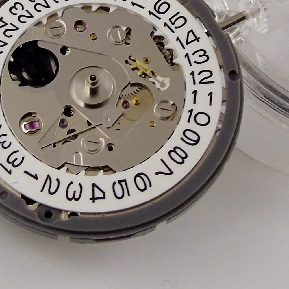 High Accuracy NH35A Automatic Movement Self-winding MOD Watch Accessories 3H Crown 21600Bph White Date Wheel Hacking Seconds