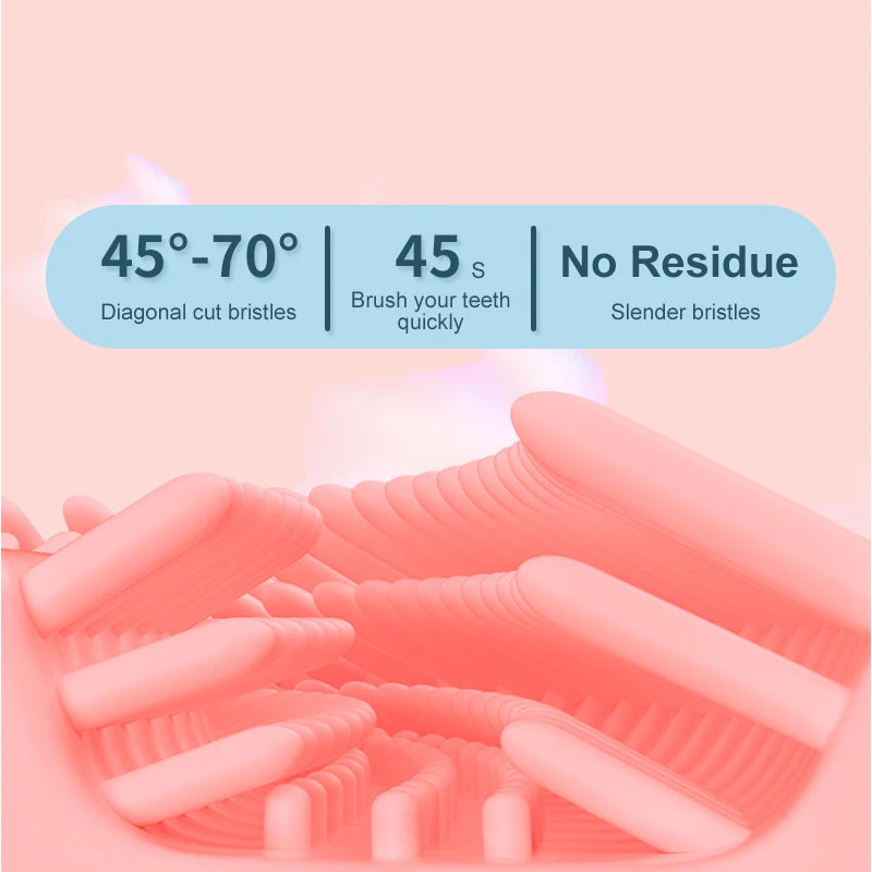 Sonic Electric Toothbrush Kids U-shaped Smart 360 Degrees Ultrasonic Tooth Brush Teeth Whitening For Children IPX7 Waterproof