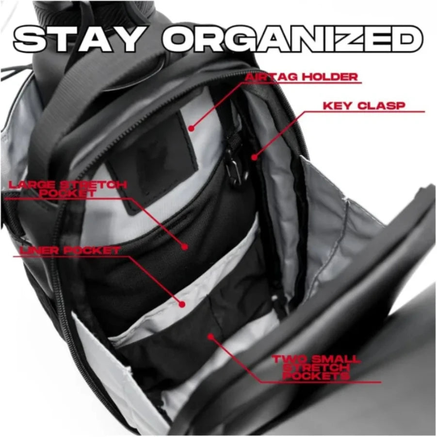 Magnetic Water Bottle Bag Large Capacity Specific Water Cup Holder with Strong Magnet Portable Bag for Outdoor Sports Gym Camp