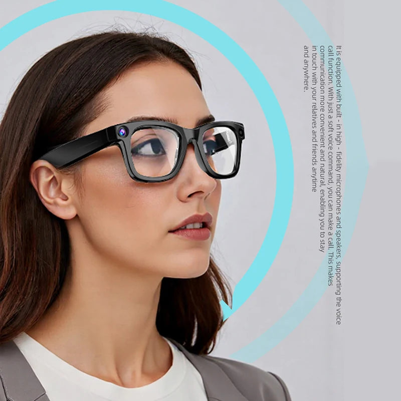 Smart AI Glasses 800W Pixel G300  AI Shooting Camera HD Photo Video Voice Call Translation Waterproof Bluetooth Glasses Devices