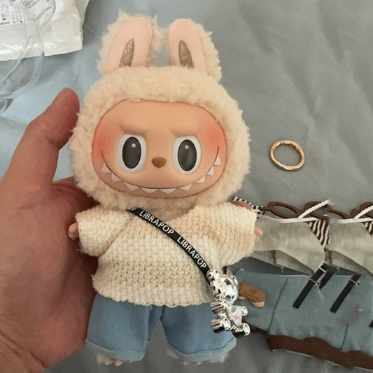 For Labubu Clothing Skirt Accessories V1 V2 V3 Doll Pendant Cute Personality Fashion Birthday Gift Children's Toys