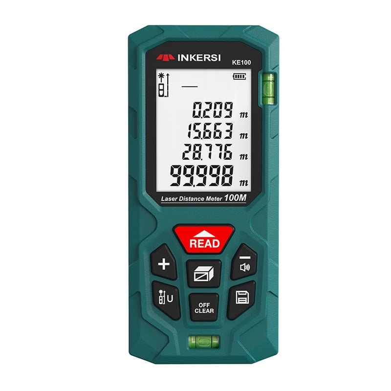 INKERSI Laser Rangefinder Digital Tape Measure 40M/70M/120m High Precision Laser Distance Meter Digital Roulette Range Finder