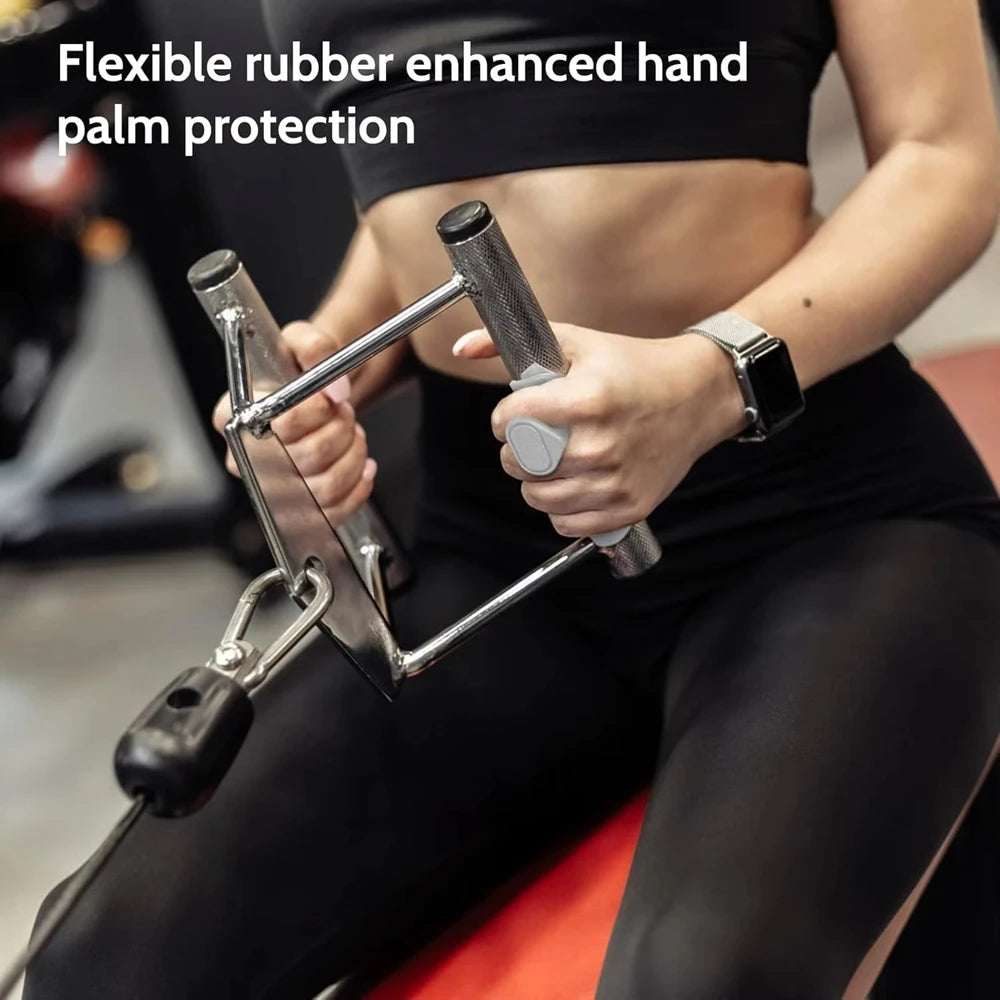Anti-Slip Grips for Weight Lifting Pull-Ups Gym Training Unisex Ergonomic Rubber Hand Protector Strengthener Handle Gloves