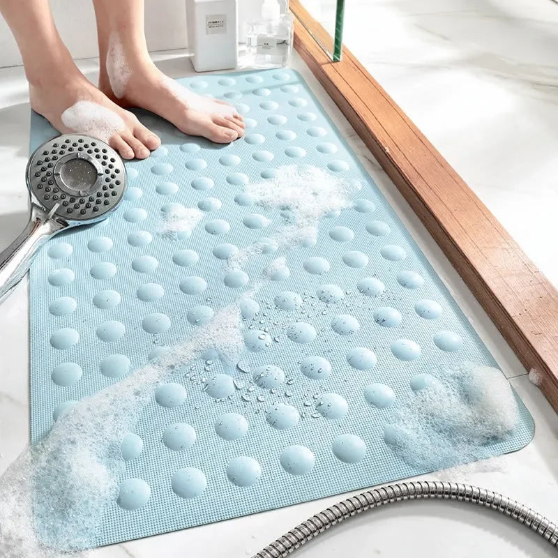 Bathroom Mat Anti-slip Grip Mat Soft Shower Massage Mat Bathtub Carpet Shower Mat Floor Mats Hotel High End Feel 2025