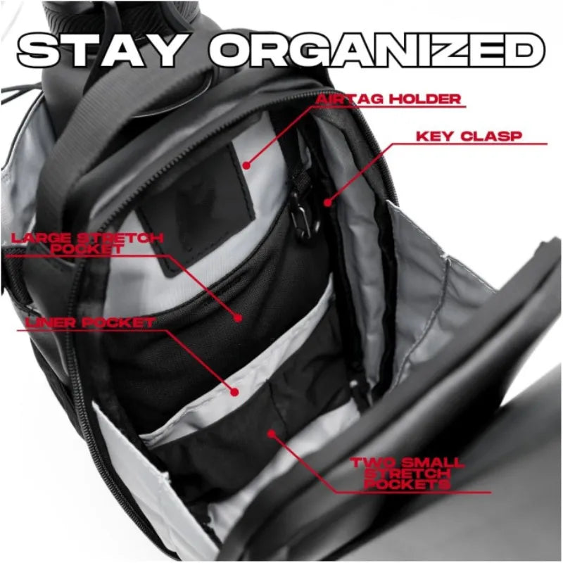 Magnetic Water Bottle Bag Large Capacity Specific Water Cup Holder with Strong Magnet Portable Bag for Outdoor Sports Gym Camp