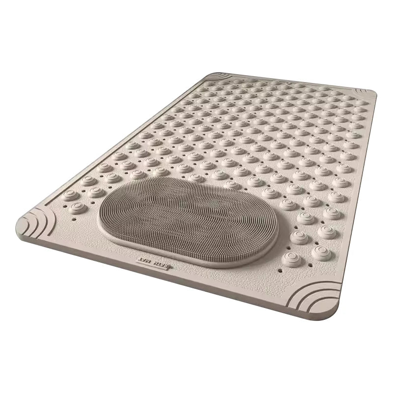 Waterproof Bathroom Anti-Slip Floor Mat Shower Room Dedicated Non-Slip Massage Foot Bath Mat for Bathtub Toilet