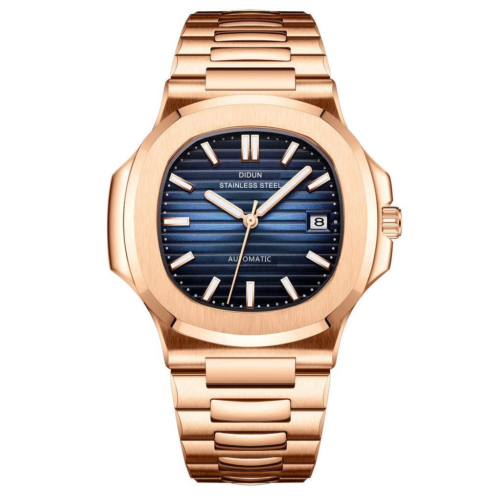 DIUDN DESIGN Men Luxury Watches Top Brand JAPAN Quartz Wristwatch Sport Business Stainless Steel Waterproof CLOCK reloj hombre