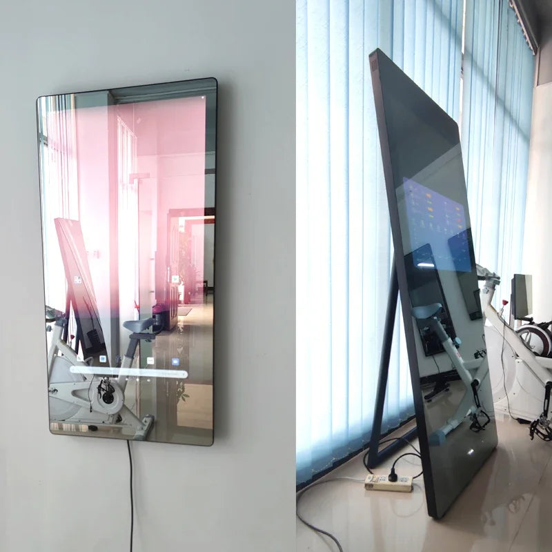 Fitness MirrorNew Fitness Mirror Touch Screen Electronic Smart Mirror Bathroom Smart Magic Mirror