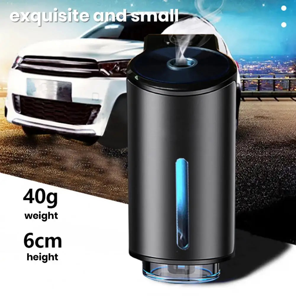 Smart Car Air Freshener Fragrance Dispenser 3 Modes Adjustable Air Vent Car Aromatherapy Diffuser Ultrasonic Atomizer
