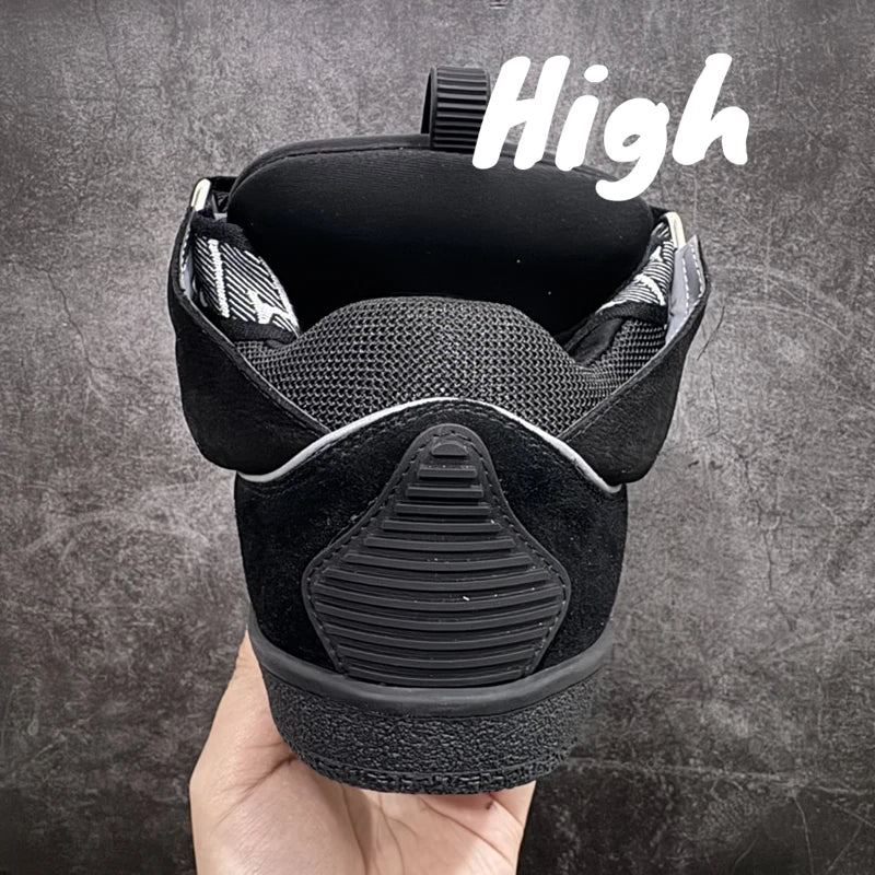 Men's Women's sports shoes Casual Shoes Colorful shoelace Matching Splicing color design Thick tongue Fashion Shoes Luxury