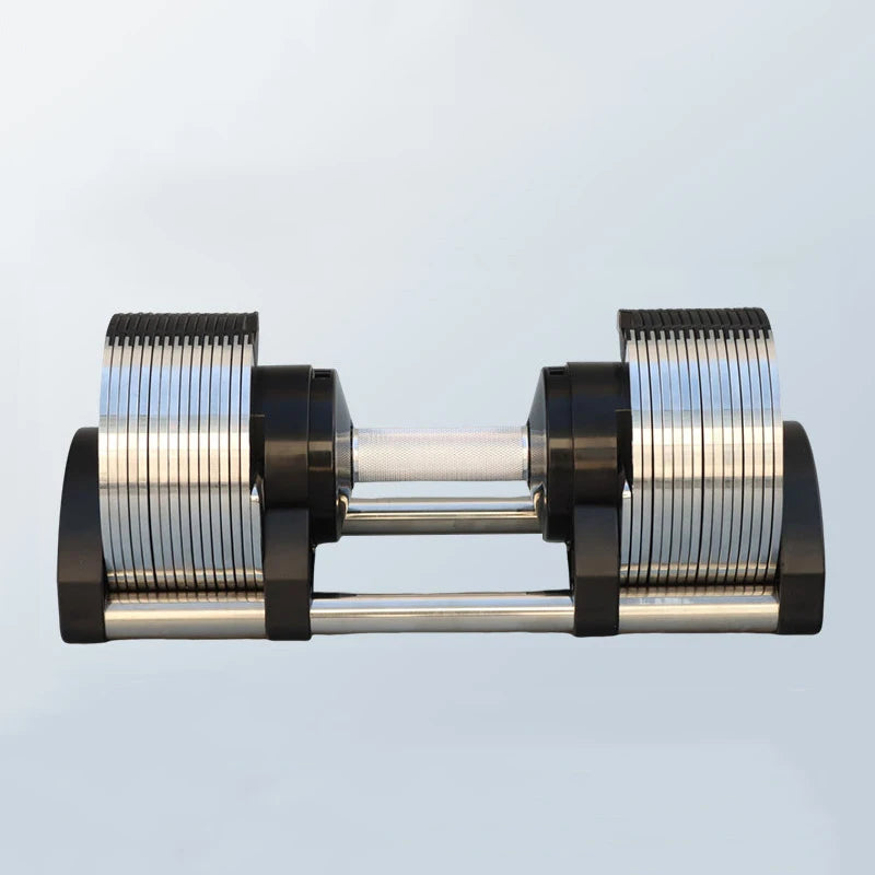 New 36KG Adjustable Dumbbells Home Electroplating 1KG Incremental Dumbbell Pure Steel Plate biceps Exercise Adjustable Dumbbell