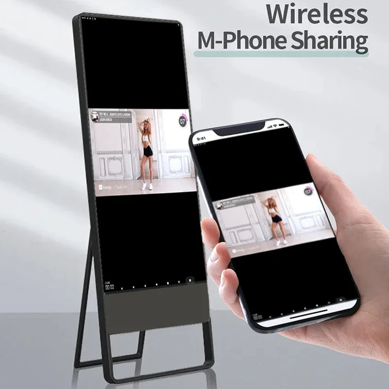 Fitness MirrorNew Fitness Mirror Touch Screen Electronic Smart Mirror Bathroom Smart Magic Mirror