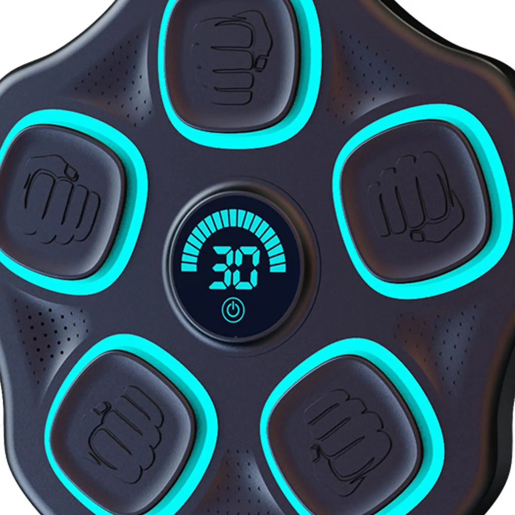 Music Boxing Machine with Gloves Indoor with LED Focus Training Punching Pad