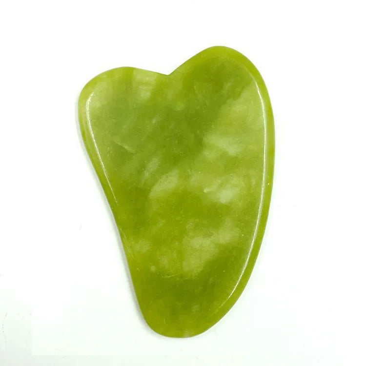 Gua Sha Massage Natural Stone Jade Gua Sha  Masajeador Facial  Board Acupoint Eye Care SPA Massager Tool massage visage