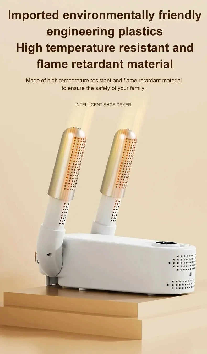 Electric Shoe Dryer Boot Warmer 42°C Shoe UV Foot Boot Dryer Eliminate Odor Fast Drying Boot Deodorizer Multifunction Sock Dryer