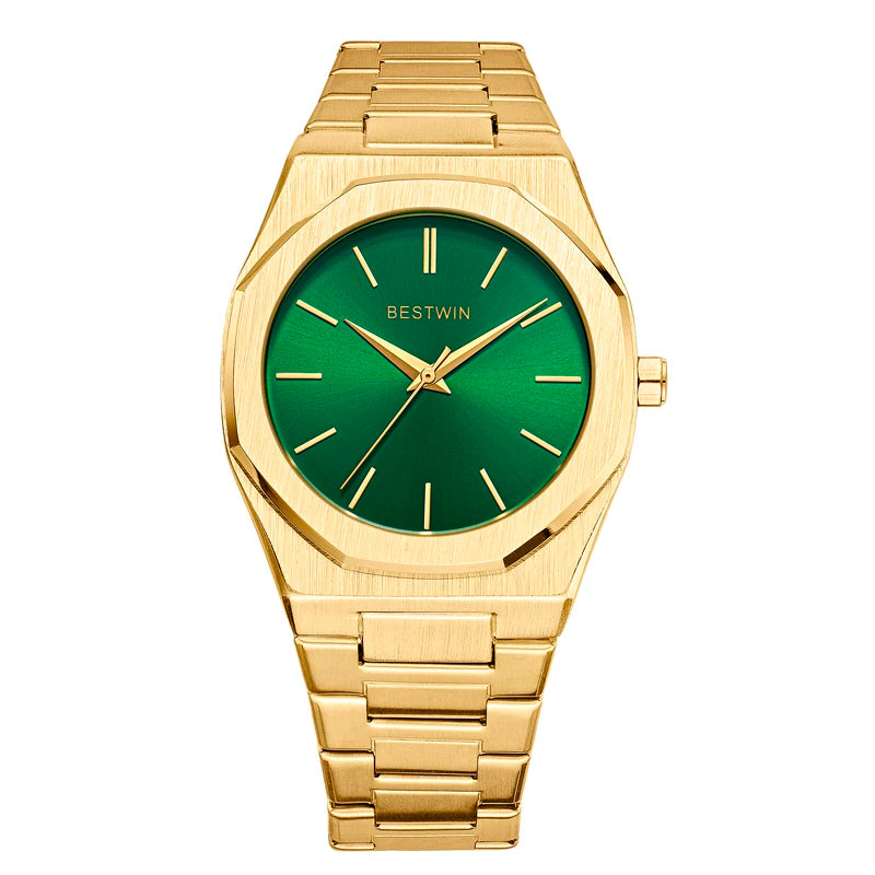 Luxury unique watches for men alloy steel with quartz watches simple line dial business party men watches fashion men's watches