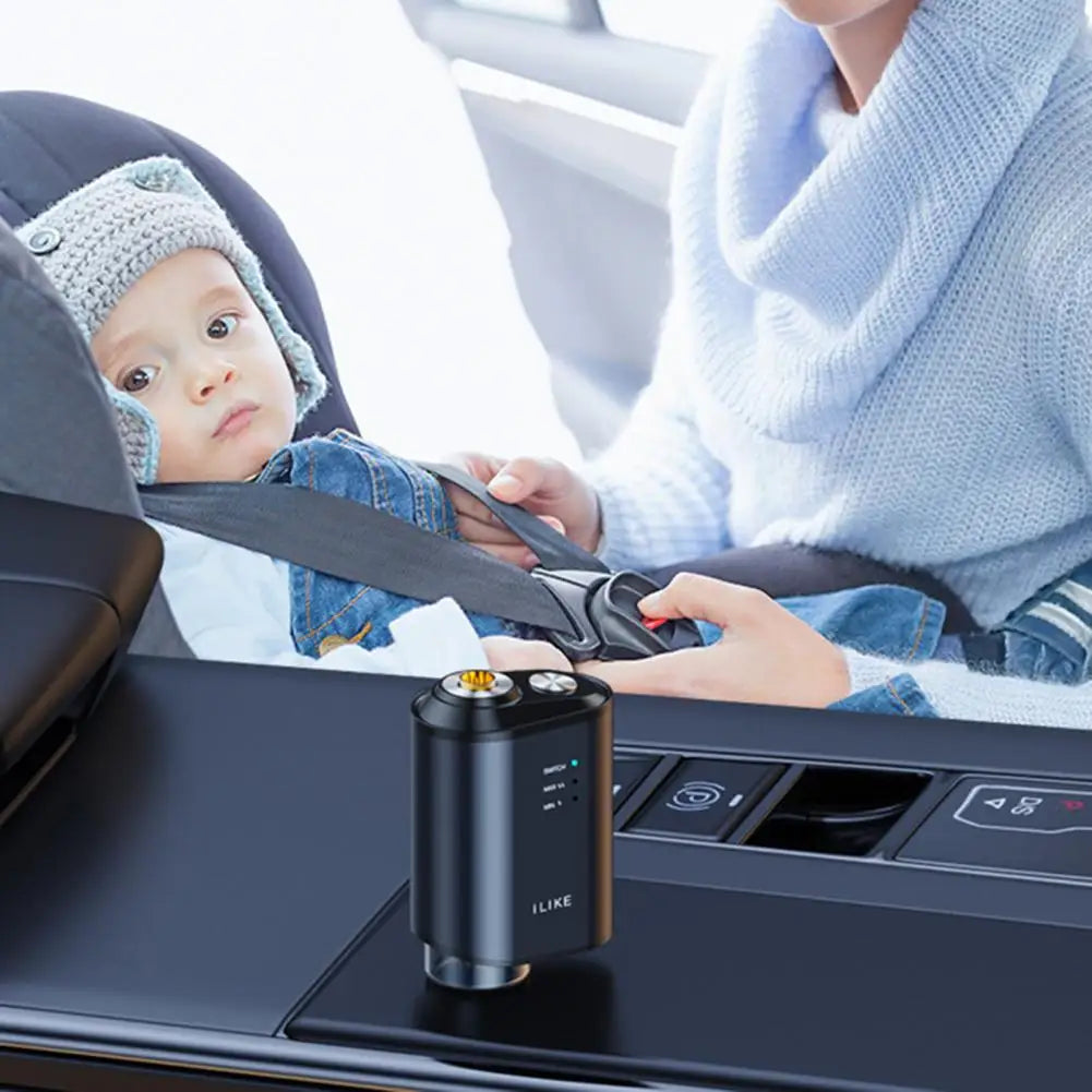 Smart Car Air Freshener Car Aromatherapy Diffuser On/Off Rechargeable Car Air Vent Clip Type Aroma Diffuser Fragrance Dispenser