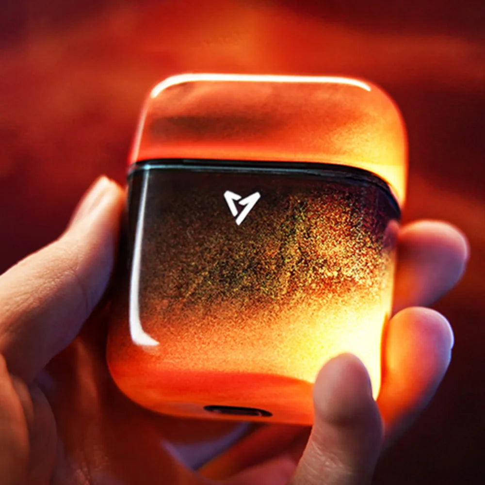 Liup Lp1 Bluetooth Wireless Earphone Luminous Quicksand Earbuds Active Noise Reduction Headphones Custom Low Latency Earphones