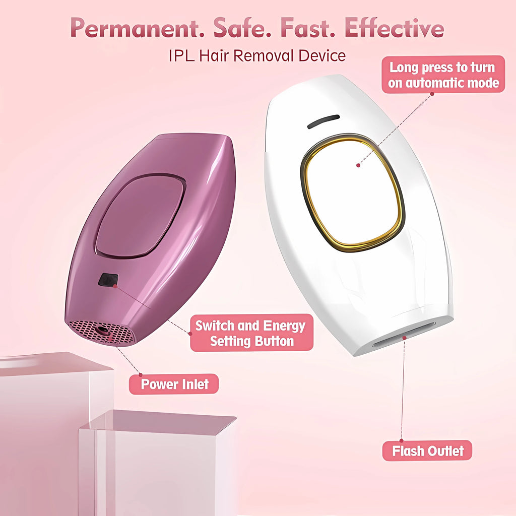 Permanently Home Use Mini Handheld 999999 Flashes IPL Laser Hair Removal Device Painless Personal Care for Men and Women 881