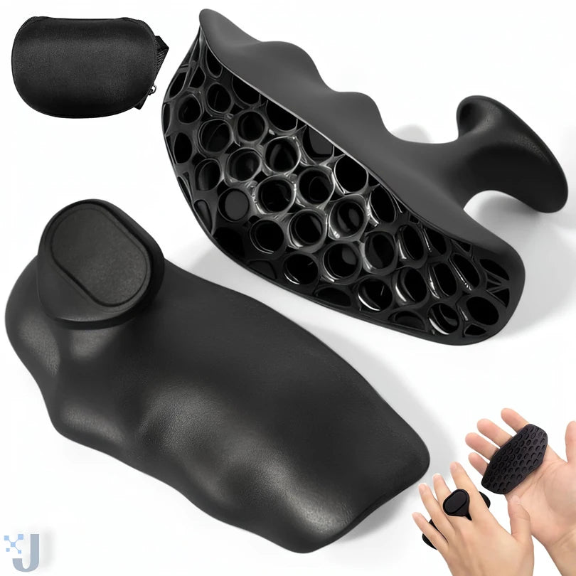 1Pair Finger Trainer Gymnastics Grip Fitness Hand Grip Strength Trainer Gym Pull Grip Cross Training Palm Grip Handle Protection