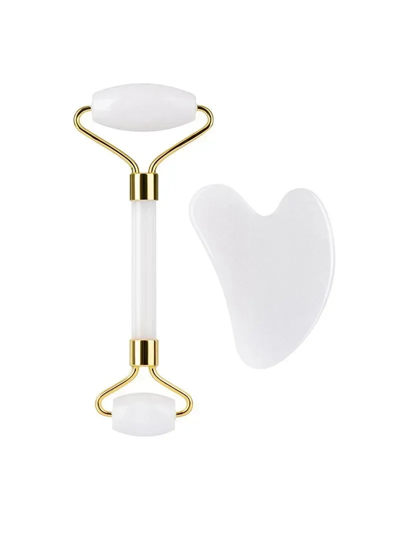 Gua Sha Massager for Face Care, Jade Rollers, Beauty Health, Skin Scraping, Chin Lifting, Natural Stone, Gouache Massage