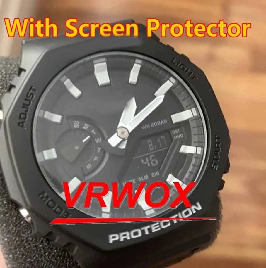 3Pcs For GA-2300 GA-2100 GA-2000 GA-2110 GA-B2100 GM-2100 GA-2200 GM-S2100 GMA-S2100 GA-900 MTG-B2000 TPU Nano Screen Prrotector