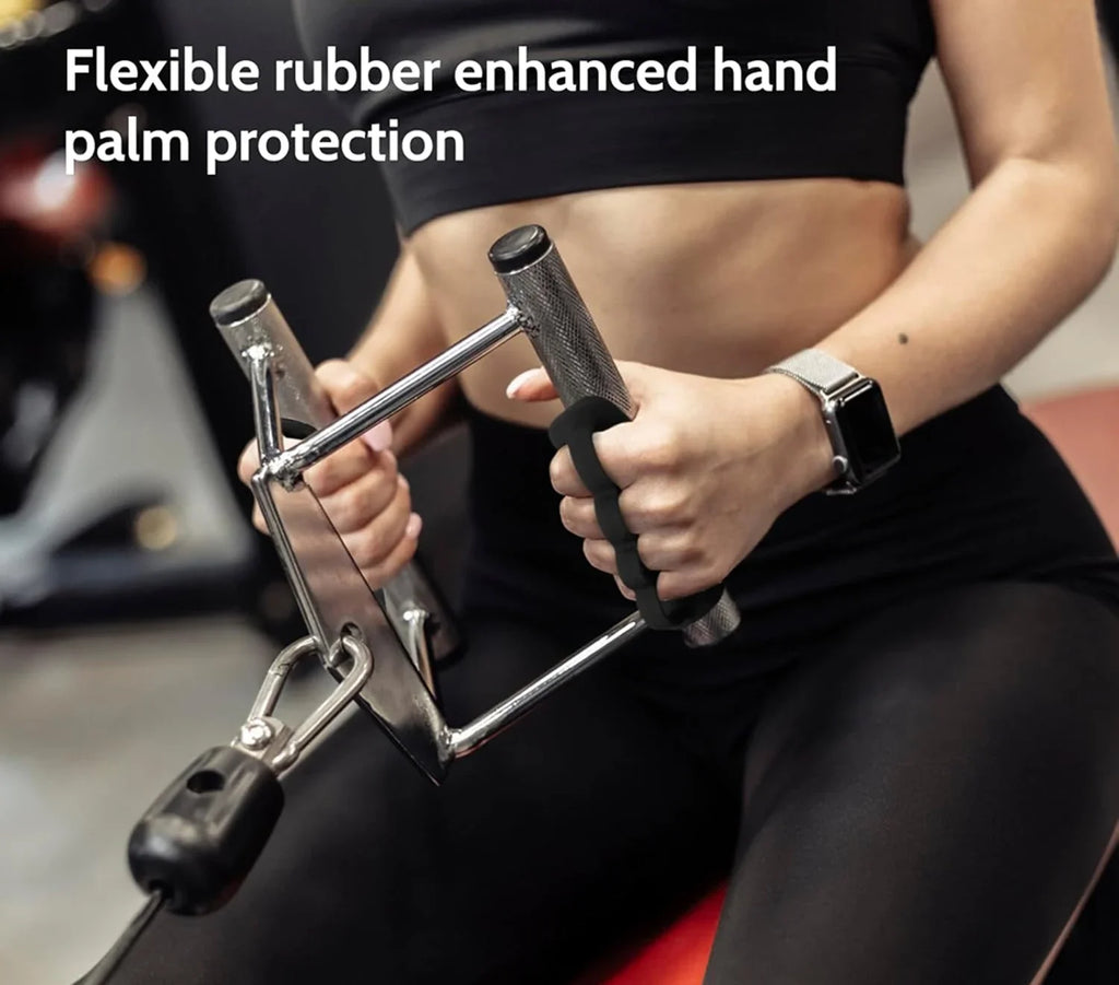 1Pair Portable and Easy-to-use Anti Slip Training Gloves, Used for Weightlifter Palm Protection,Sports Training Hand Grips Gifts