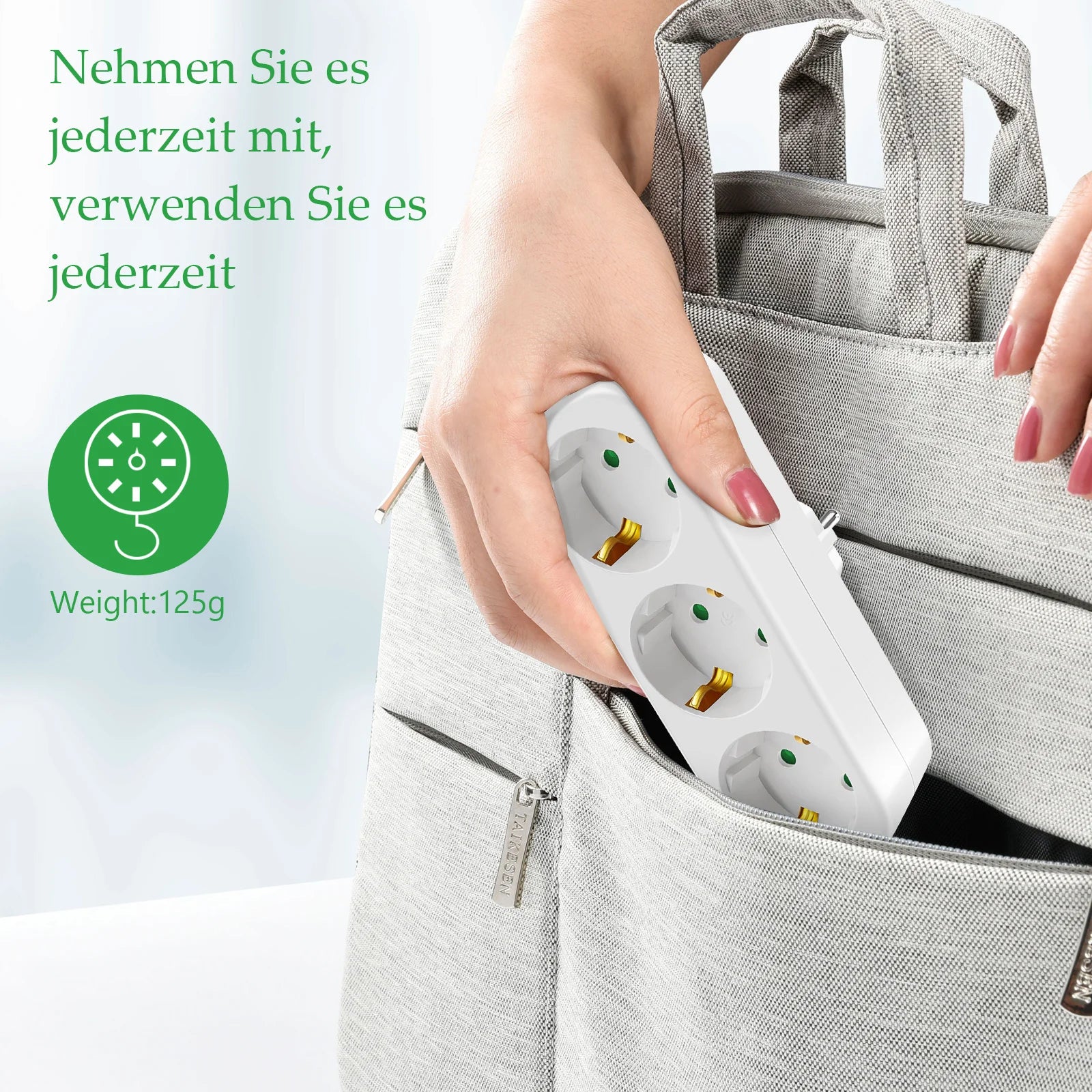 EU Electrical Socket 3 Outlets European Standard Adapter Expansion Power Socket 2Pin Plug Extension AC Converter Adaptor home