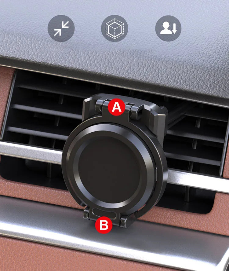 Car Air Vent Drink Cup Bottle Holder Foldable Auto Water Bottles Drink Rack Stand Multifunctional Car Coffee Cup Holder