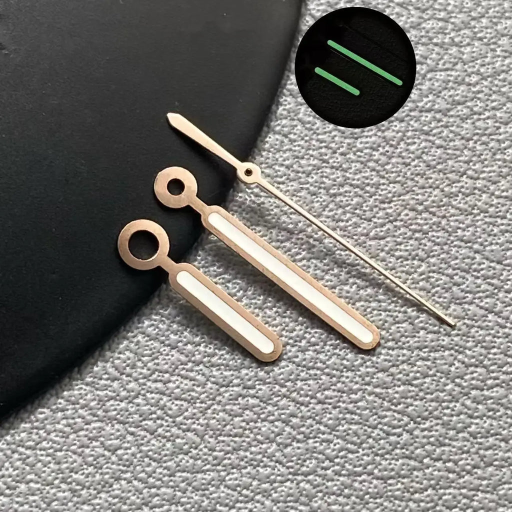 40mm NH35 Square Watch Case with Green Luminous Single Date Dial for Nautilus Style Watches Fit NH35 NH36 NH38 Movements