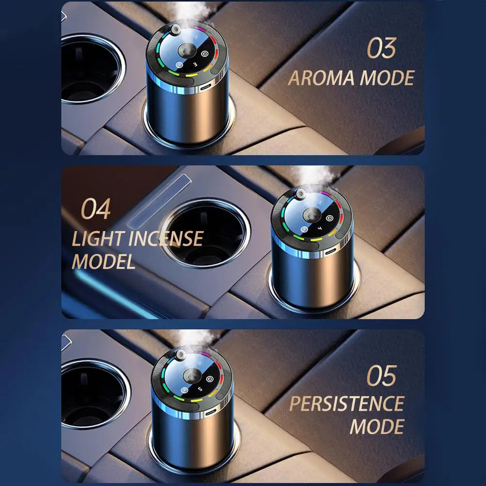 Smart Car Air Freshener Adjustable New Car Smell Air Freshener Car Scent Automatic Car Scent Starry Sky Ceiling Ambient Light