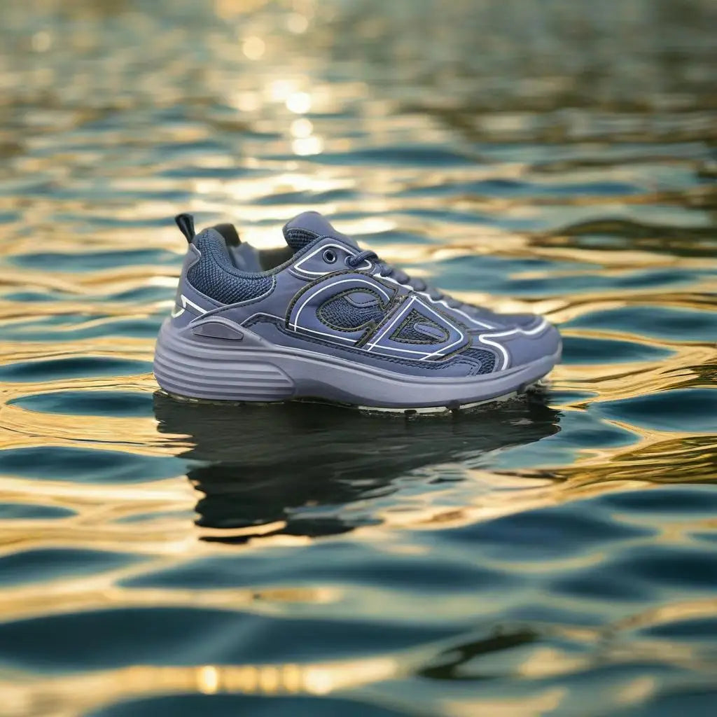 Men Running Shoes 2025 New Casual Mesh Breathable Lace-Up Sport Shoes Male Fashion Lightweight Non-Slip b30 Walking Shoes