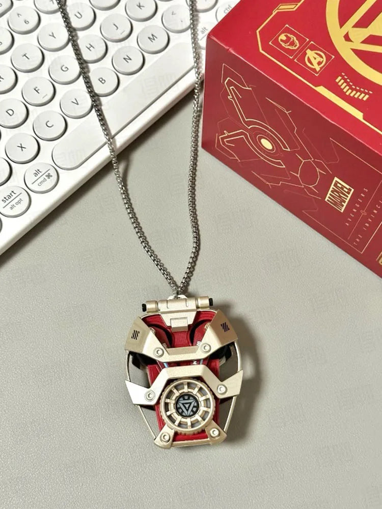 MARVEL Collaboration Bluetooth Headphones ANC Active Noice Cancellation Bluettoth Wireless Earphones Sports Gaming Gift Iron Man