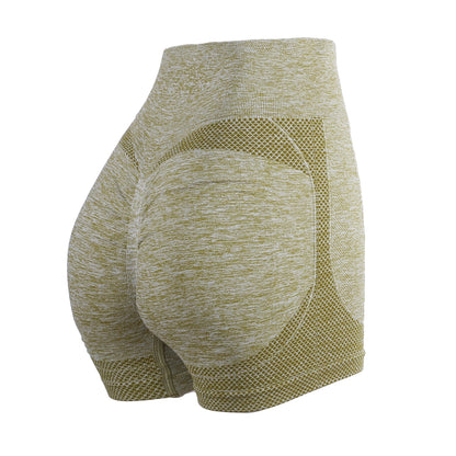 Women Summer Slim High Waist Yoga Elastic Fitness Yoga Leggings Sport Running Shorts