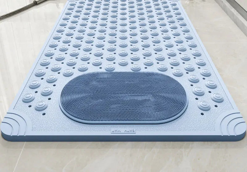 Waterproof Bathroom Anti-Slip Floor Mat Shower Room Dedicated Non-Slip Massage Foot Bath Mat for Bathtub Toilet