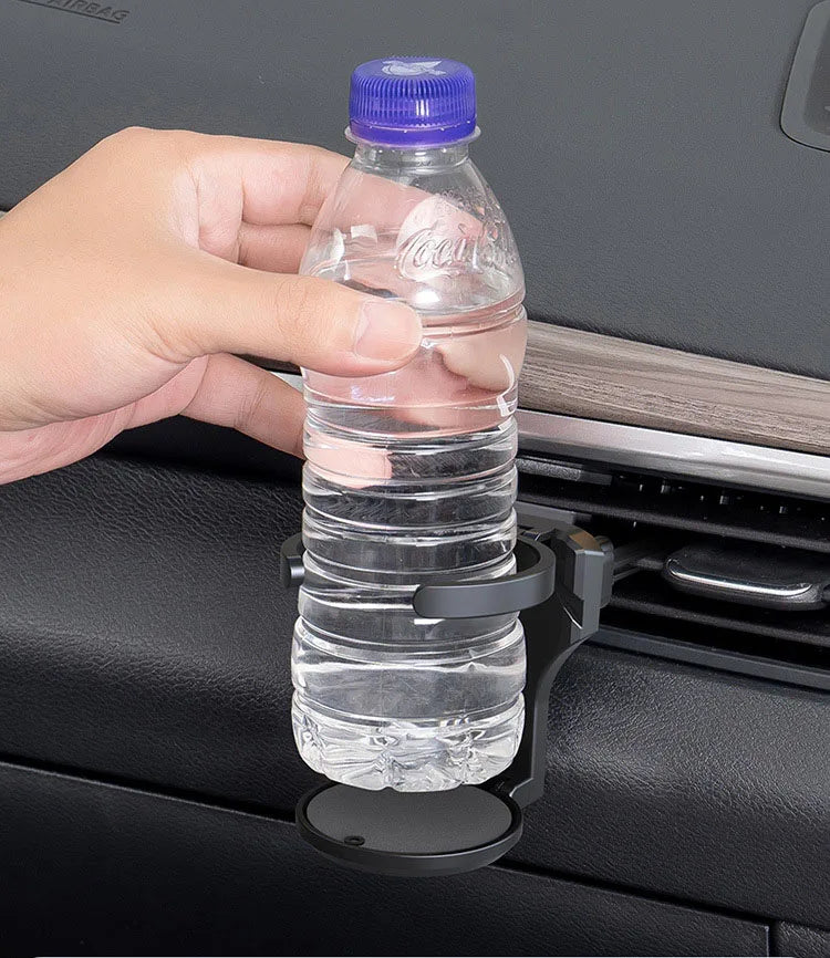Car Air Vent Drink Cup Bottle Holder Foldable Auto Water Bottles Drink Rack Stand Multifunctional Car Coffee Cup Holder