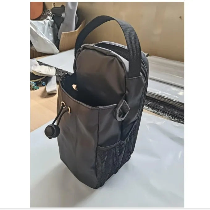 Magnetic Water Bottle Bag Large Capacity Specific Water Cup Holder with Strong Magnet Portable Bag for Outdoor Sports Gym Camp