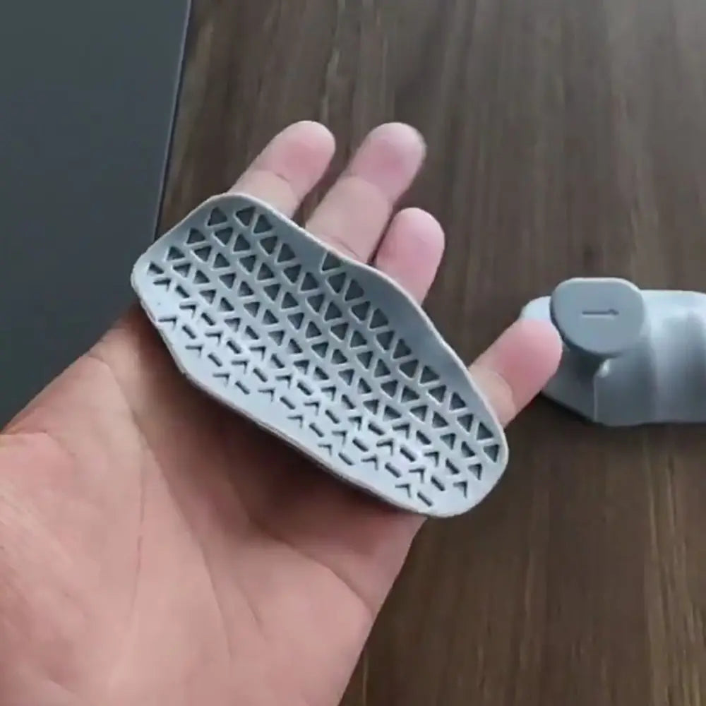 1 Pair Ergonomic Fitness Palm Guard Triangle Texture Elastic Weightlifting Palm Protector Anti-friction Soft