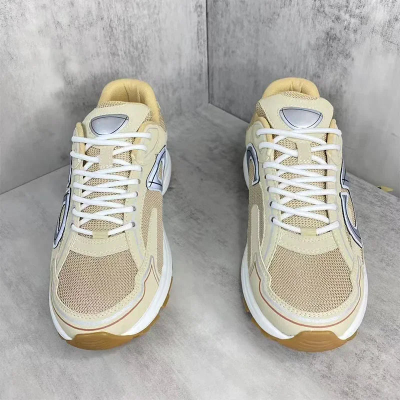 2025 New  B30 Summer Breathable thick-soled mesh casual sports shoes for teenagers, Men's  Bad trendy shoes