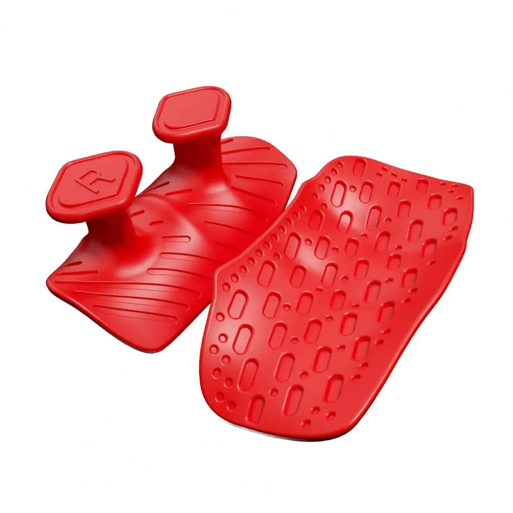 1 Pair 2-Finger Workout Grips Palm Protection Weight Lifting Dumbbell Deadlift Grippers Gym Training Exercise Fingerless Gloves