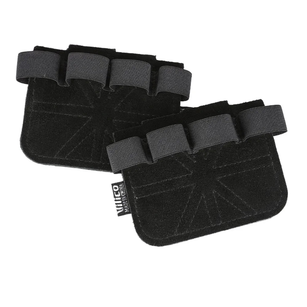 1Pair Leather Weight Lifting Training Gloves Palm Protection Breathable Gym Gloves Grips Anti-Skid Thicken