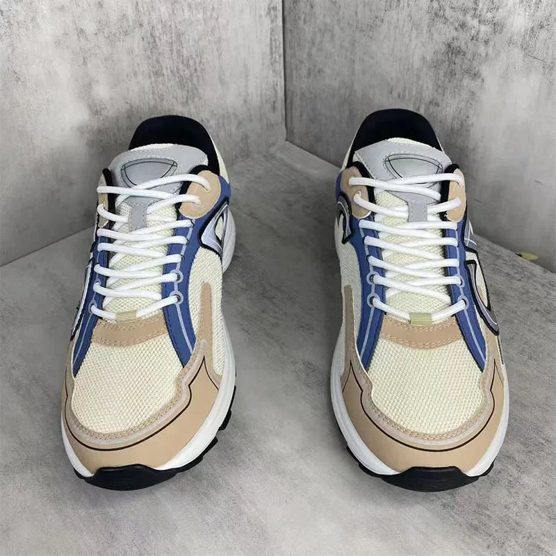 2025 New  B30 Summer Breathable thick-soled mesh casual sports shoes for teenagers, Men's  Bad trendy shoes