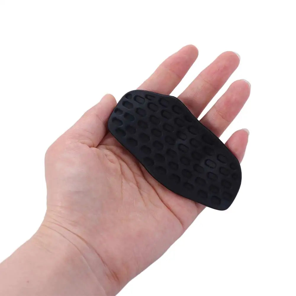 1 Pair Ergonomic Fitness Palm Guard Elastic Honeycomb-shaped Weightlifting Palm Protector Anti-slip Silicone