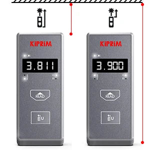 Kiprim Laser Rangefinder 50M 70M 100M Mini Laser Measurement Tool Laser Tape High Accuracy  Multiple Measurement Functions